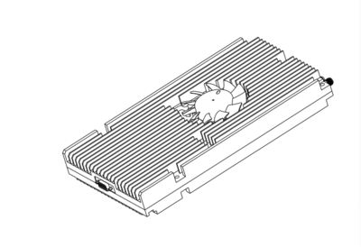 Anylink-UAV210WL (J30J) 无线图数传一体化模块 200km图传盒子